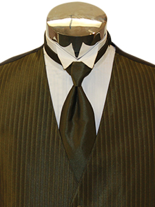 Olive Lido Stripe Herringbone with Windsor