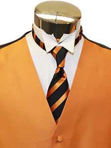 Orange Armano Black Stripe with Windsor