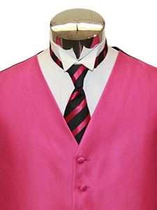 Fuchsia Armano Black Stripe with Windsor
