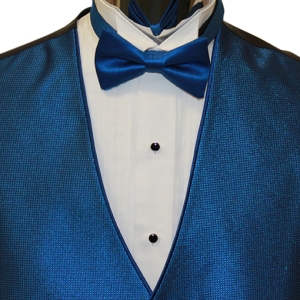 Royal Blue Tango with Bow