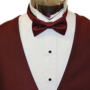 Burgundy Port Tango with Bow