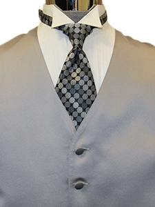 Dusty Pewter Satin Energy with Windsor