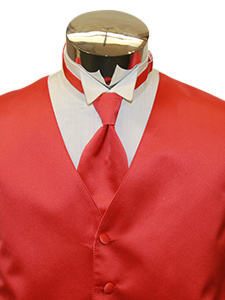 Persimmon Solid Satin Windsor