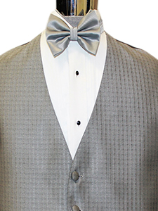 Silver Chaps Vintage Bow