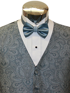 Dessert Blue Retro Bow